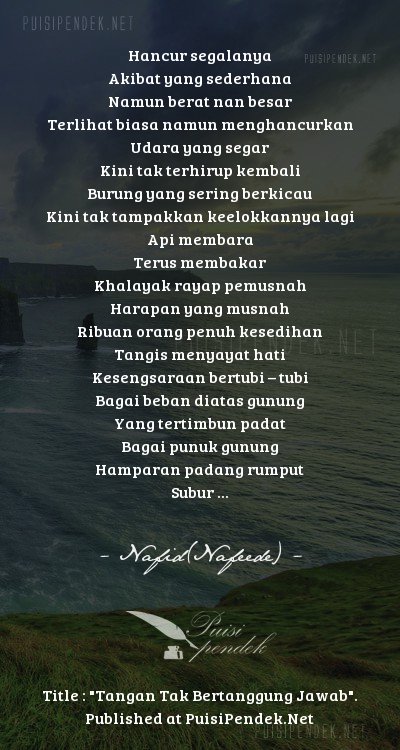 Tangan Tak Bertanggung Jawab